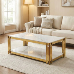 Kya Four Leg Coffee Table with Storage