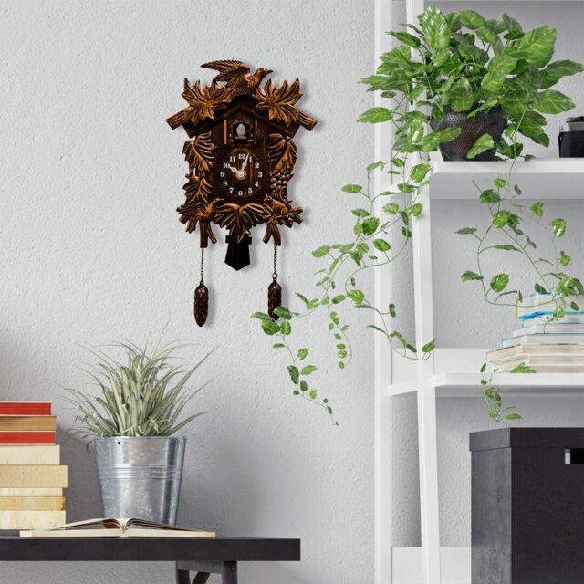 Pinkerton Vintage Cuckoo Wall Clock
