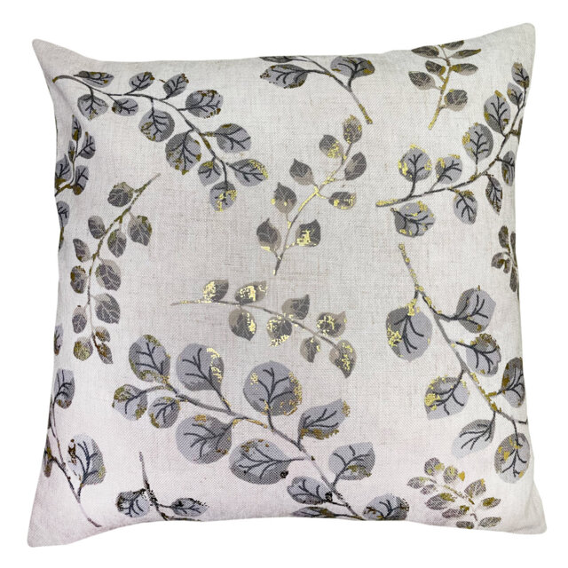 Shanaghy Abstract Grey Sqaure Throw Cushion