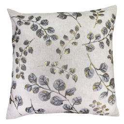 Shanaghy Abstract Grey Sqaure Throw Cushion