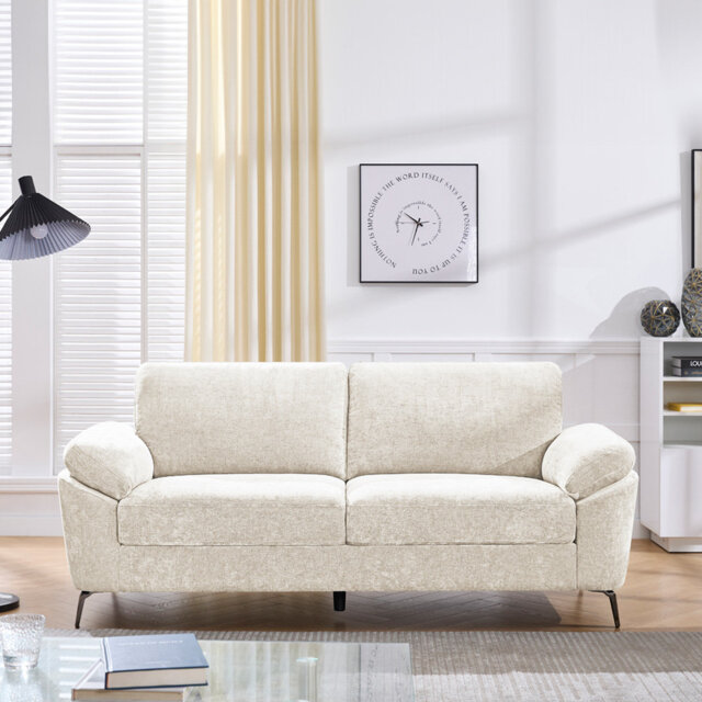 Debborah 3 Seater Chenille Sofa
