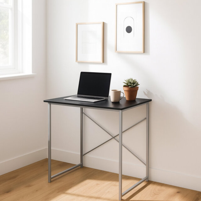 Harbour Housewares - Wooden Computer Desk