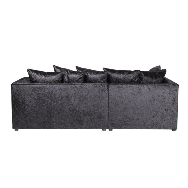 Romelia 3 Seater Velvet Sofa & Chaise
