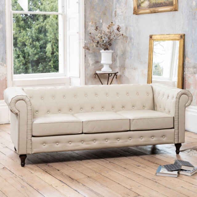 Schubert 3 Seater Chesterfield Sofa
