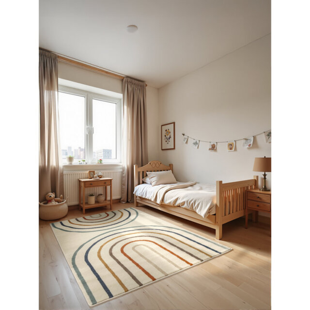 Adventures Children's Rug by Hanse Home - Play Rug, Crawling Rug, Modern Playful Design, Soft Rug Children's Room, Teenager's Room, Living Room