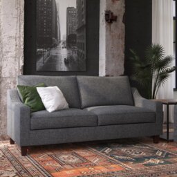 Devin 3 Seater Linen Sofa