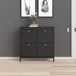 Cynteria 16 Pair Shoe Storage Cabinet