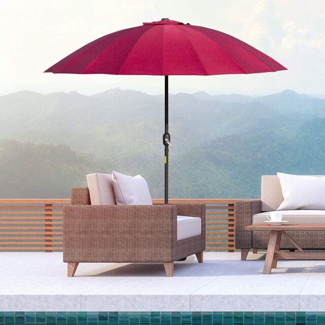 Aarun 2.5m Traditional Parasol