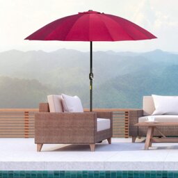 Aarun 2.5m Traditional Parasol
