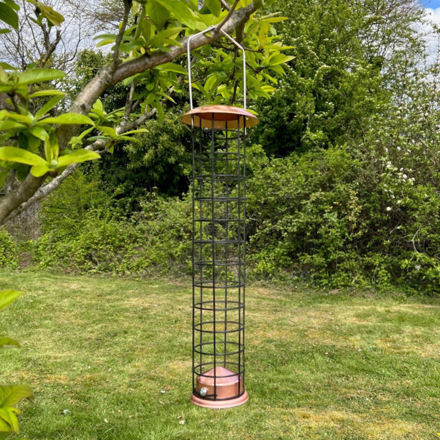 Gallinas Metal Hanging Suet Bird Feeder