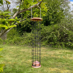 Gallinas Metal Hanging Suet Bird Feeder