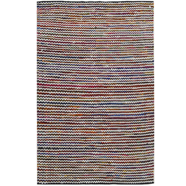 Calgary Handmade Kilim Cotton Pink/Orange/Blue Rug