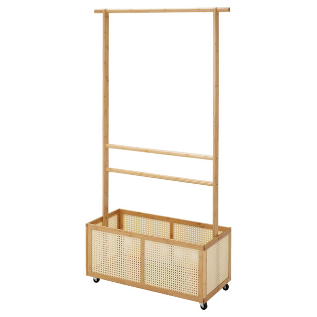 92cm Rolling Clothing Rack