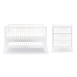 Cot Bed 2-Piece Nursery Furniture Set