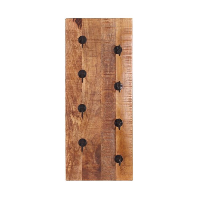 Kym 4 Bottle Solid Wood Wall Mounted Wine Bottle Rack in