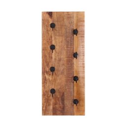 Kym 4 Bottle Solid Wood Wall Mounted Wine Bottle Rack in