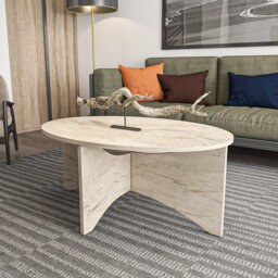 Solo 100 Cm Oval Coffee Table