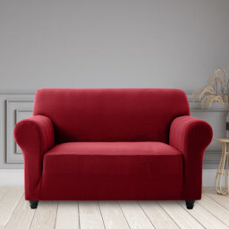 Stretch Sofa Slipcover – Elastic Fitted Spandex Couch Protector - Machine Washable, Anti-Slip, Pet & Kid Friendly - 1-4 Seater Sofa Covers