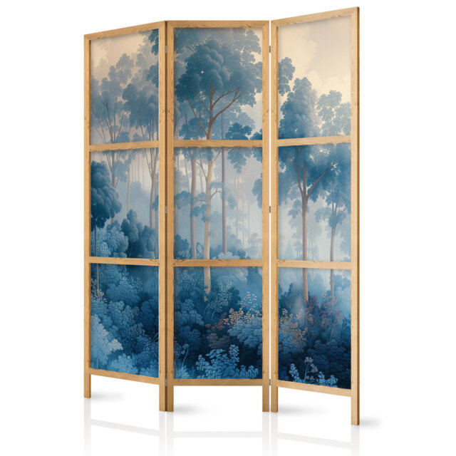 Solid Wood Folding Room Divider