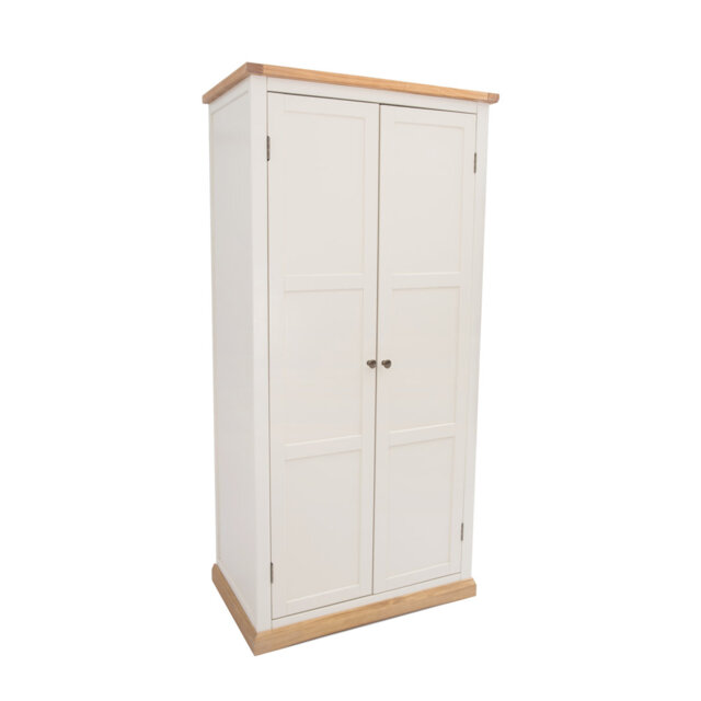 Sancerre 2 Door Solid + Manufactured Wood Wardrobe