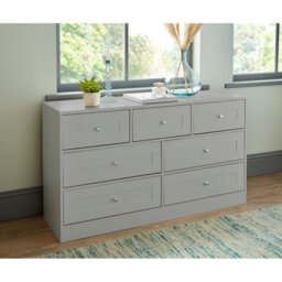 Merrigan 127cm W 7 - Drawer Chest of Drawers