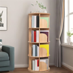 157cm H x 44cm W Solid Wood Corner Bookcase