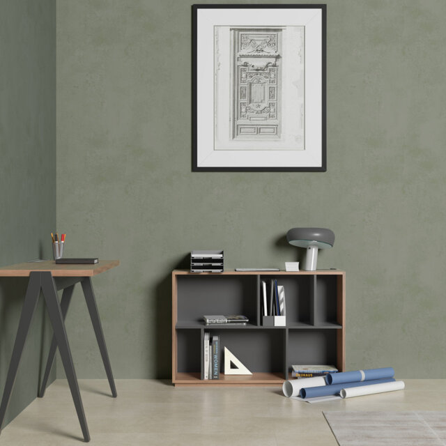 Grenda 60cm W Geometric Bookcase