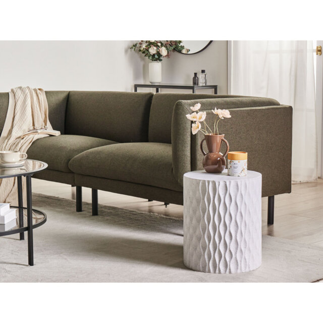 Round 37Cm L Outdoor Side Table