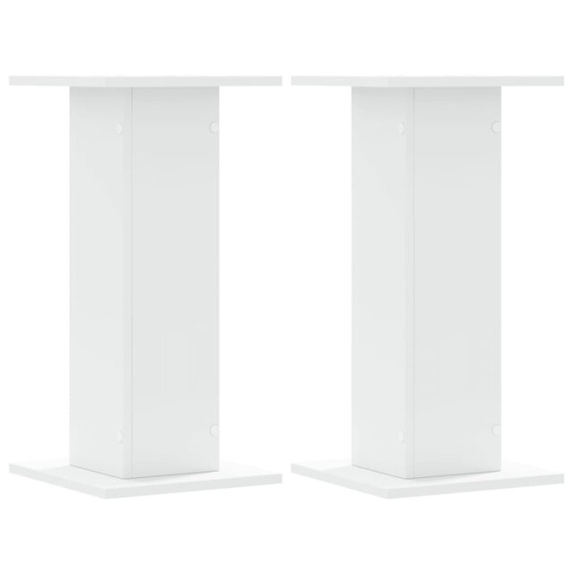 Speaker Stands Living Room Speaker Floor Stand 2 pcs Engineered Wood