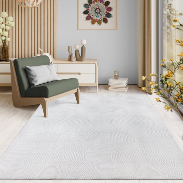 Beucher Machine Woven Grey Indoor / Outdoor Rug