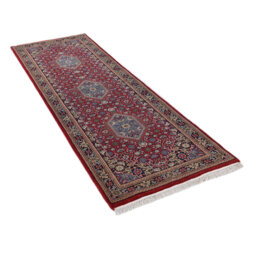 Agim Hand Woven Wool Red Indoor Rug