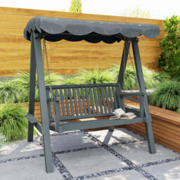Porch Swing with Canopy