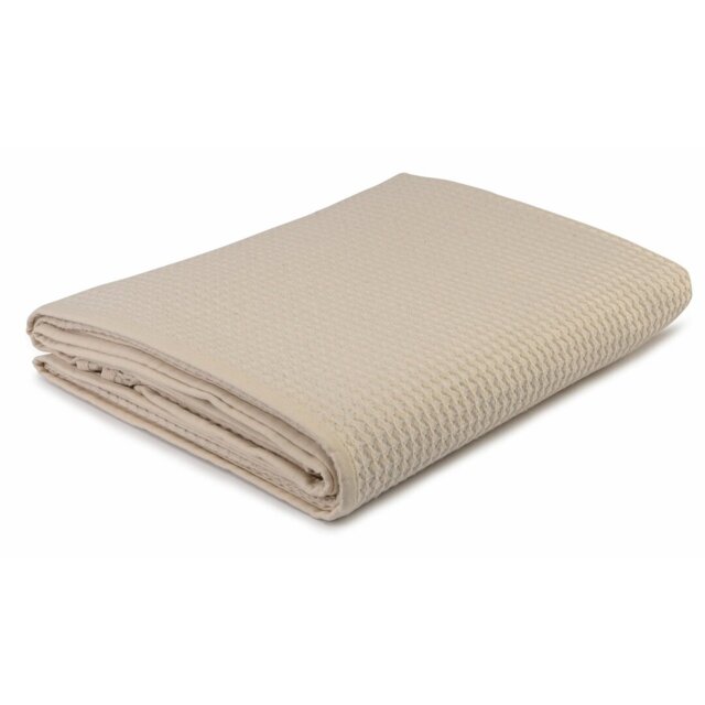 John Cotton Blend Solid Colour Bedspread