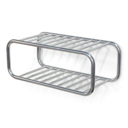 Retro 4 Pair Shoe Rack