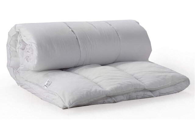 13.5 Tog Luxury Thick Warm Winter Ready Duvet Pure Cotton Casing With Premium Hollowfibre Filling