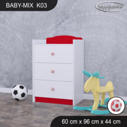 Baby Mix Kids 3 - Drawer Dresser