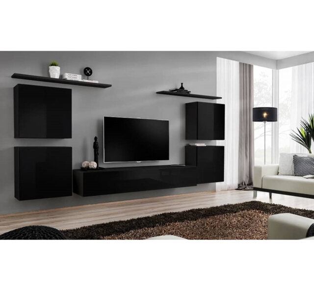 "Eleany Unfinished Floating Entertainment Centre for TVs up to 70"""