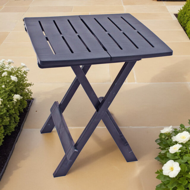 Drexell Square Outdoor Side Table - 44 cm W 44 cm D