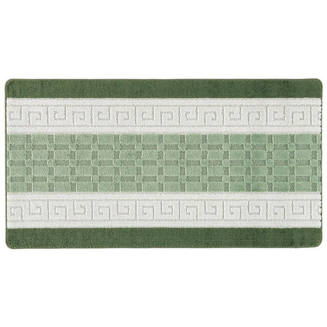 Prweitt Looped/Hooked Green/White Indoor/Outdoor Rug