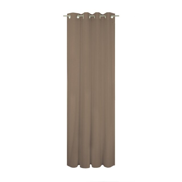 Peck Eyelet Room Darkening Single Curtain