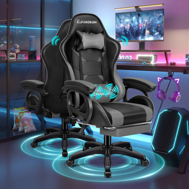 Gaming Chair with Headrest
