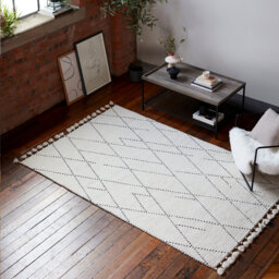 Crestfield Moroccan Hand Woven Area Rug