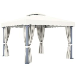 Onekama 1.1m x 3m Metal Patio Gazebo