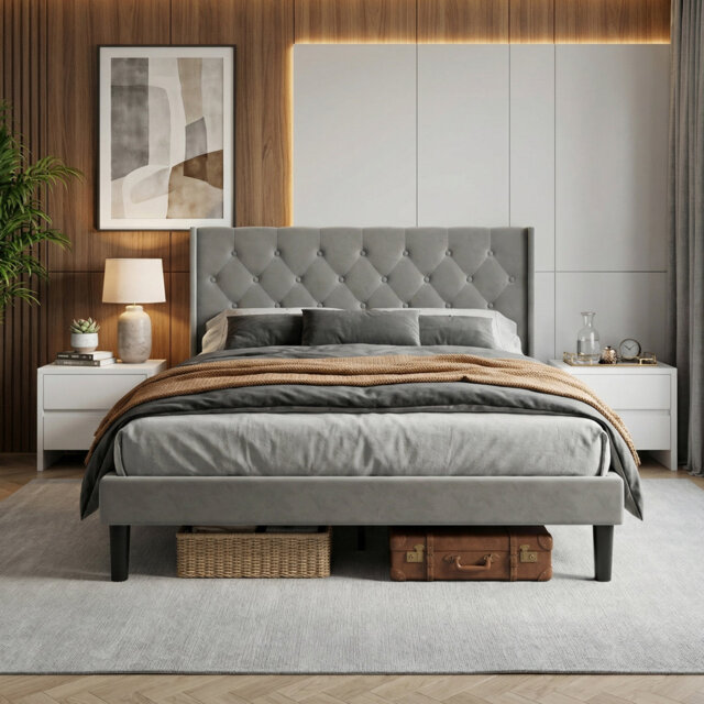 Upholstered Bed