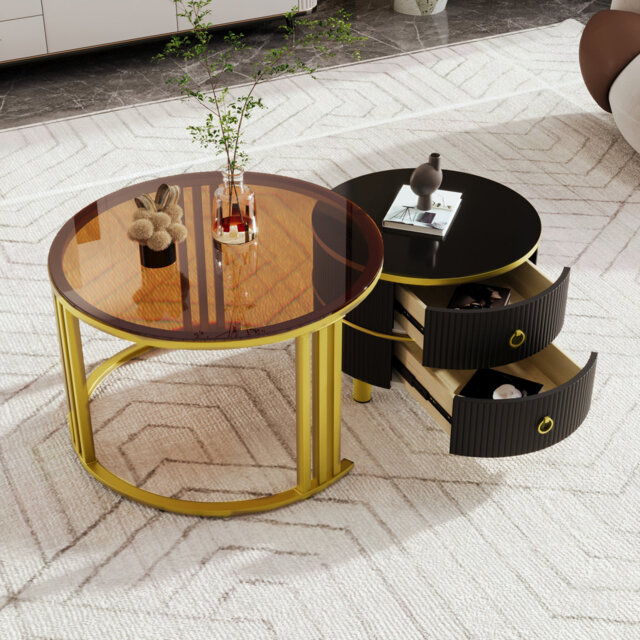 Aveanna Coffee Table with Storage