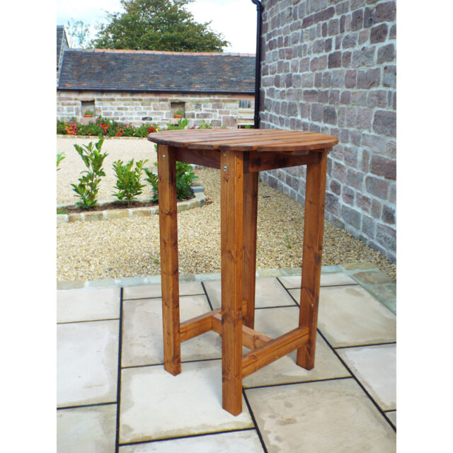 Oakengates Round Outdoor Bar Table , cm W cm D