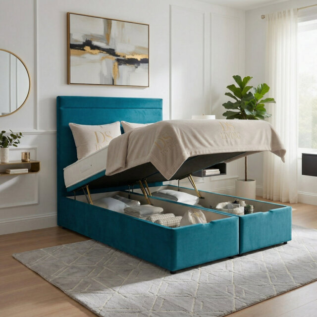 Upholstered Ottoman Bed