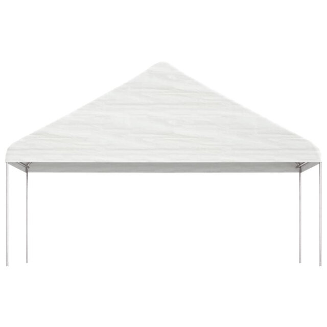 Dakota Fields Gazebo With Roof White 5.88X2.23X3.75 M Polyethylene