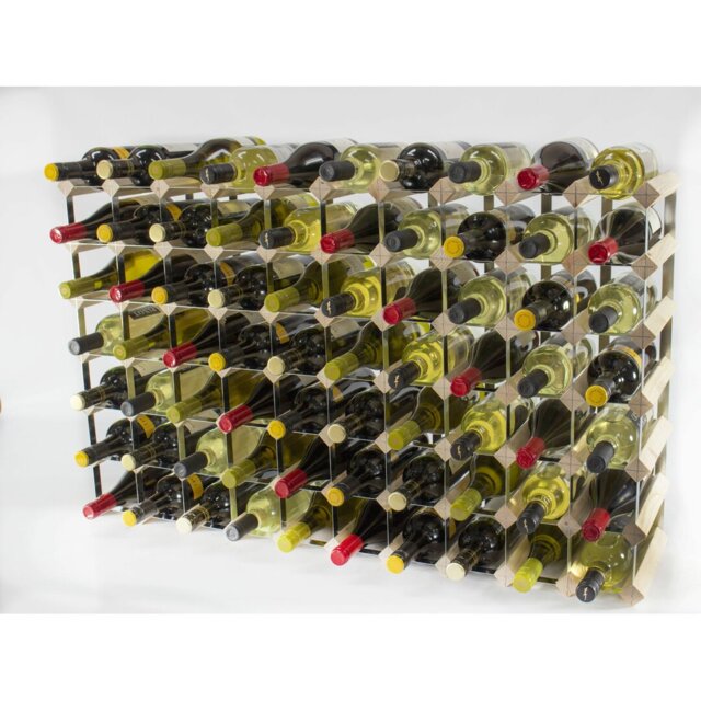 Liddle 70 Bottle Floor Wine Bottle Rack