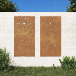 Corten Steel Wall Decor